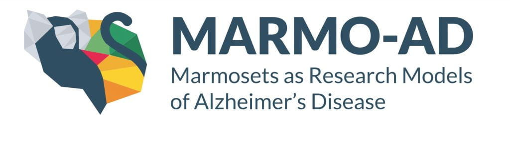 MARMO-AD logo: Marmosets as Research Models of Alzheimers Disease